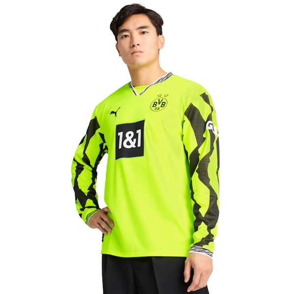 Camisa Borussia Dortmund Manga Longa 2024/25 Home